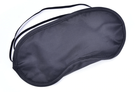 Generic Eye Mask Travel Sleep Sleeping Cover Rest Eye Patch Blindfold Black New