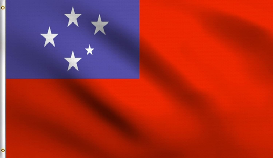 Generic Flag Large Samoa Flag Western Samoan Flag Heavy Duty Outdoor 90 X 150 CM