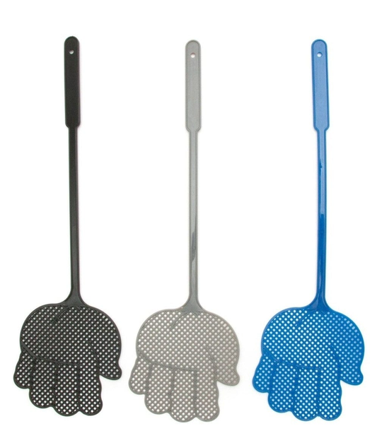 Generic Fly Swatter 3 X Plastic Mosquito Fly Swatter Handle Insect Swat Killer Bug Catcher