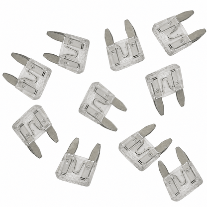 Generic Fuses 10x 25 AMP Mini Car Fuse Blade Truck Auto 25A Automotive Fuses