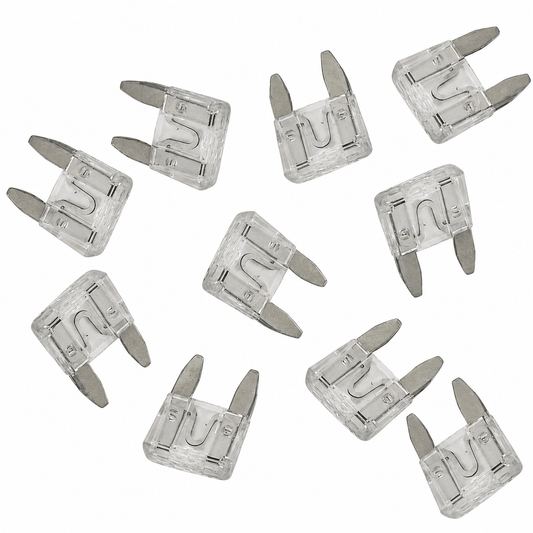 Generic Fuses 10x 25 AMP Mini Car Fuse Blade Truck Auto 25A Automotive Fuses