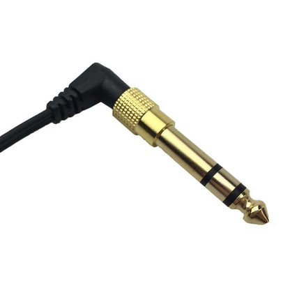 Generic Headphone Aux Gold 3.5mm Jack Socket to 6.5mm Plug Audio Converter Earphone