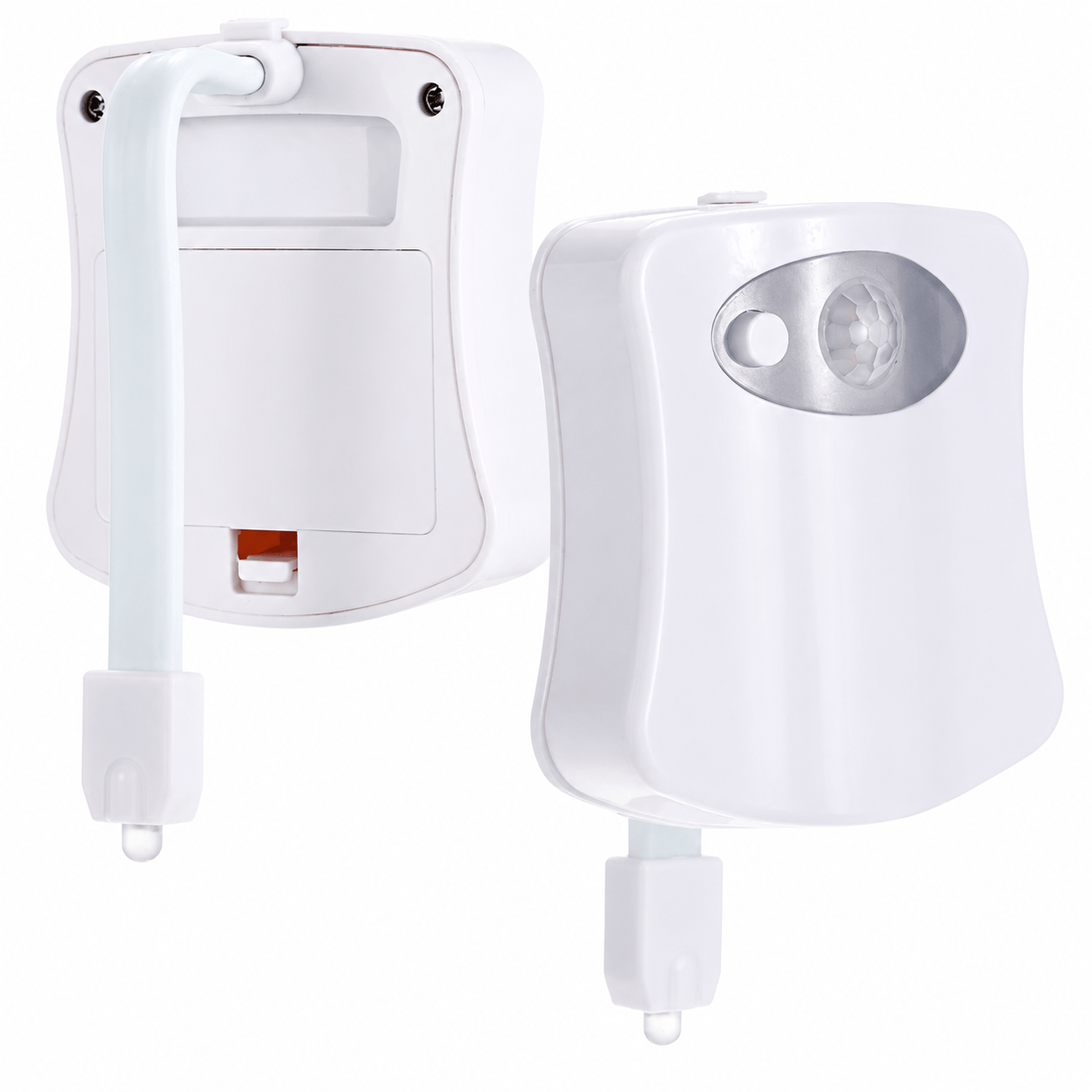 Generic Home & Garden > Bathroom Accessories > Toilet & Bidet Accessories LED Bowl Body Sensing Motion Activated Bathroom Toilet Night Light 8 Colors Lamp