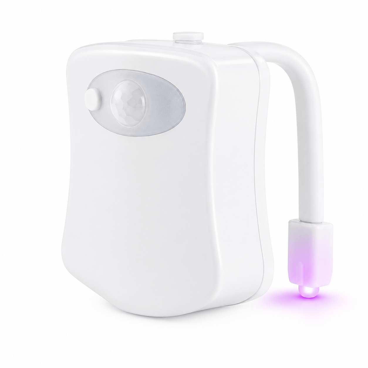 Generic Home & Garden > Bathroom Accessories > Toilet & Bidet Accessories LED Bowl Body Sensing Motion Activated Bathroom Toilet Night Light 8 Colors Lamp