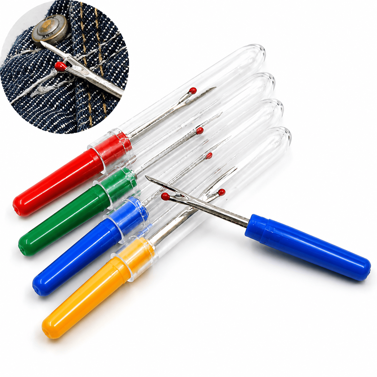 Generic Home & Garden > Hobbies > Arts & Crafts 4X Creative Plastic Handle Seam Stitch Ripper Unpicker Thread Cutter Sewing Tool