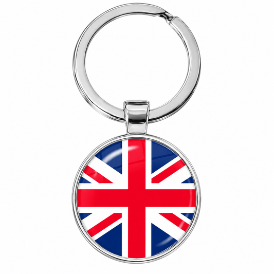 Generic Keychain Keyring National Flag UK England Great Britain Gift Key Ring