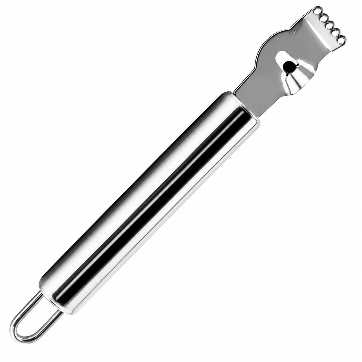 Generic Lemon Zester Lime with Channel Stainless Steel Citrus Knife Tool Garnish Grater