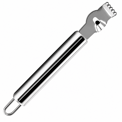 Generic Lemon Zester Lime with Channel Stainless Steel Citrus Knife Tool Garnish Grater