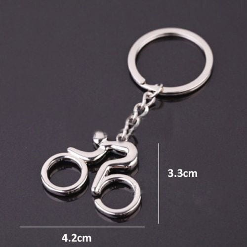 Generic Lovely 3D Model Bike Bicycle Key Chains Ring Keychain Keyring Creative Vehicle