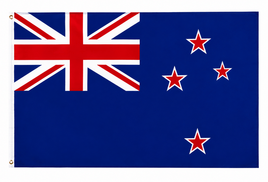 Generic New Zealand Flag Pride Large Heavy Duty Outdoor 90cm x 150cm NZ Kiwi Banner