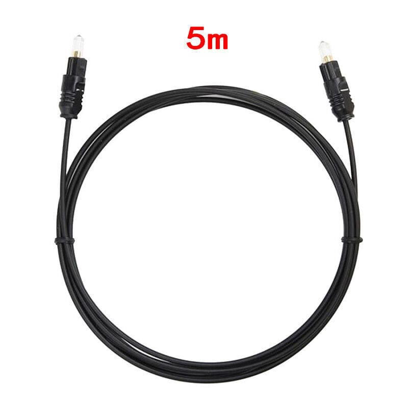 Generic Optical Cable 5M Digital Optical Fiber Audio Toslink Optic Cable Cord For TV DVD CD