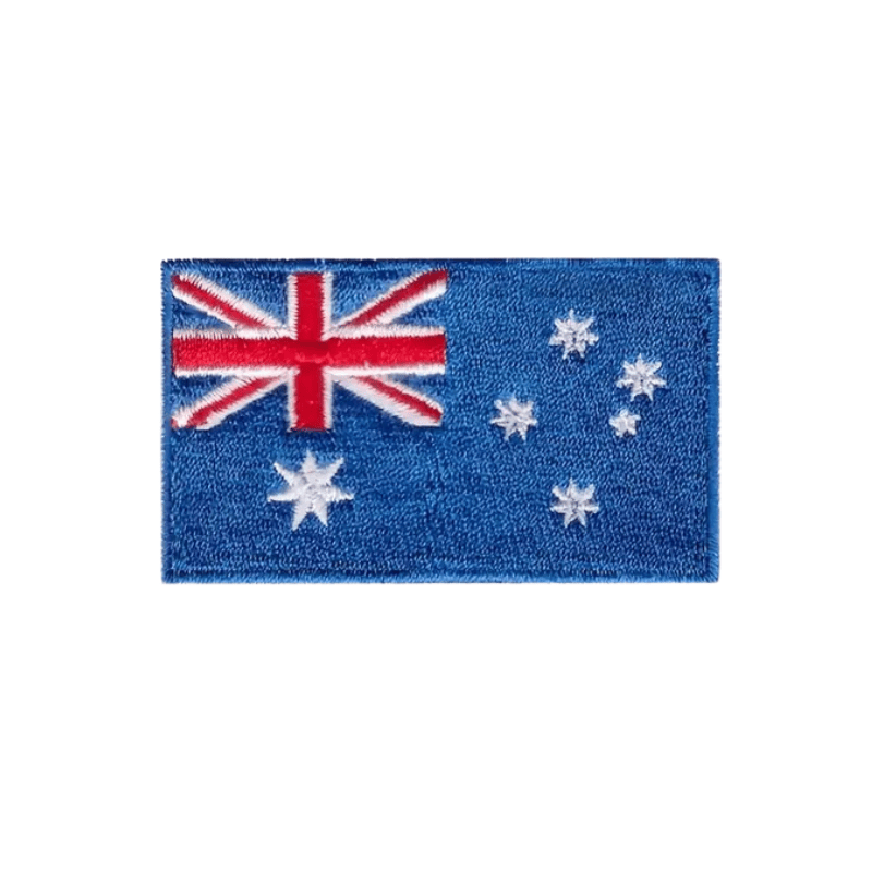 Generic Patches Australia Flag Embroidered Patch Patriotic Military Badge Embroidery Sewing