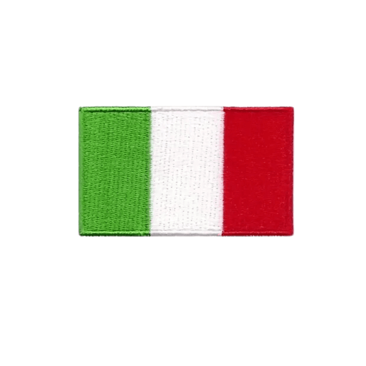 Generic Patches Italy Flag Embroidered Patch Patriotic Military Badge Embroidery Sewing