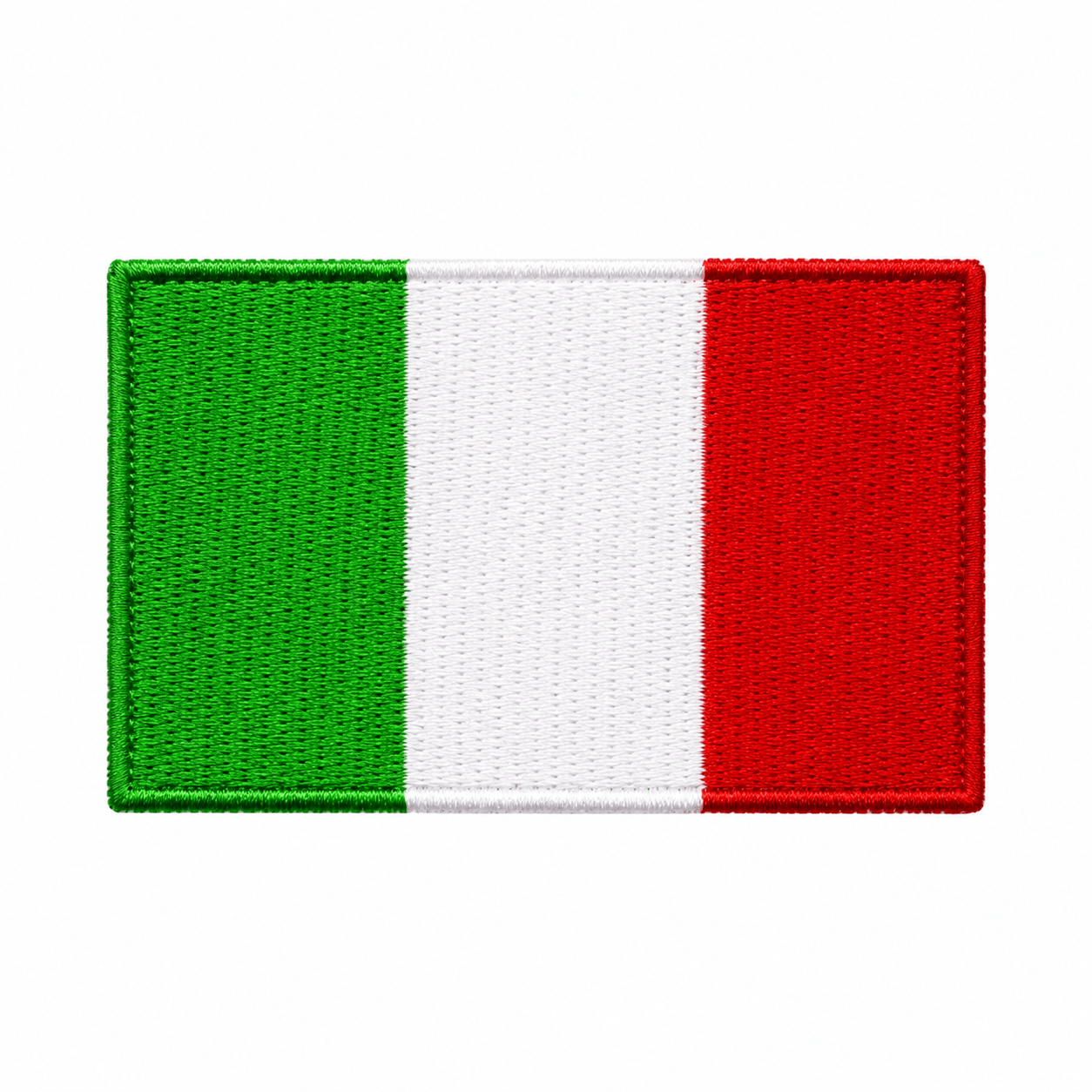 Generic Patches Italy Flag Embroidered Patch Patriotic Military Badge Embroidery Sewing