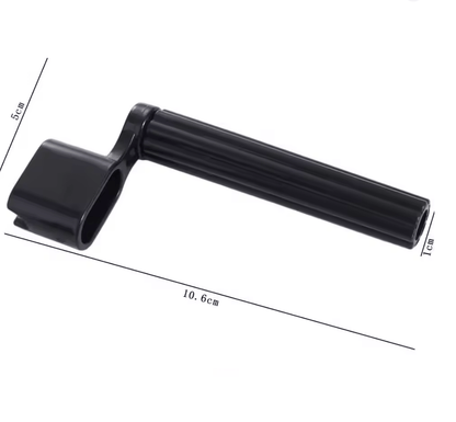 Generic Plastic Acoustic Electric Guitar String Winder Peg Bridge Pin Tool BLACK