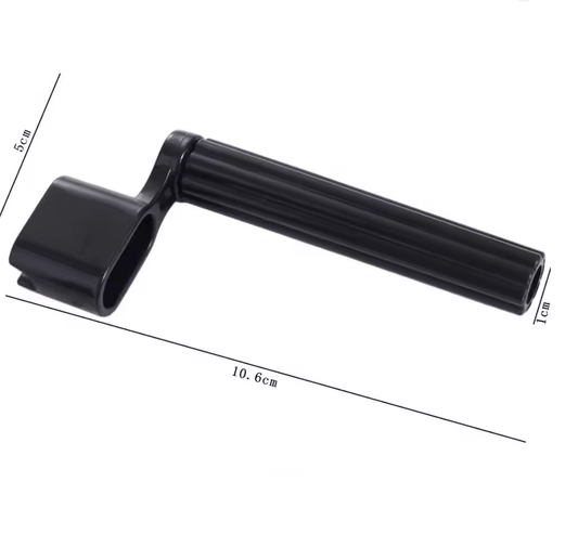 Generic Plastic Acoustic Electric Guitar String Winder Peg Bridge Pin Tool BLACK