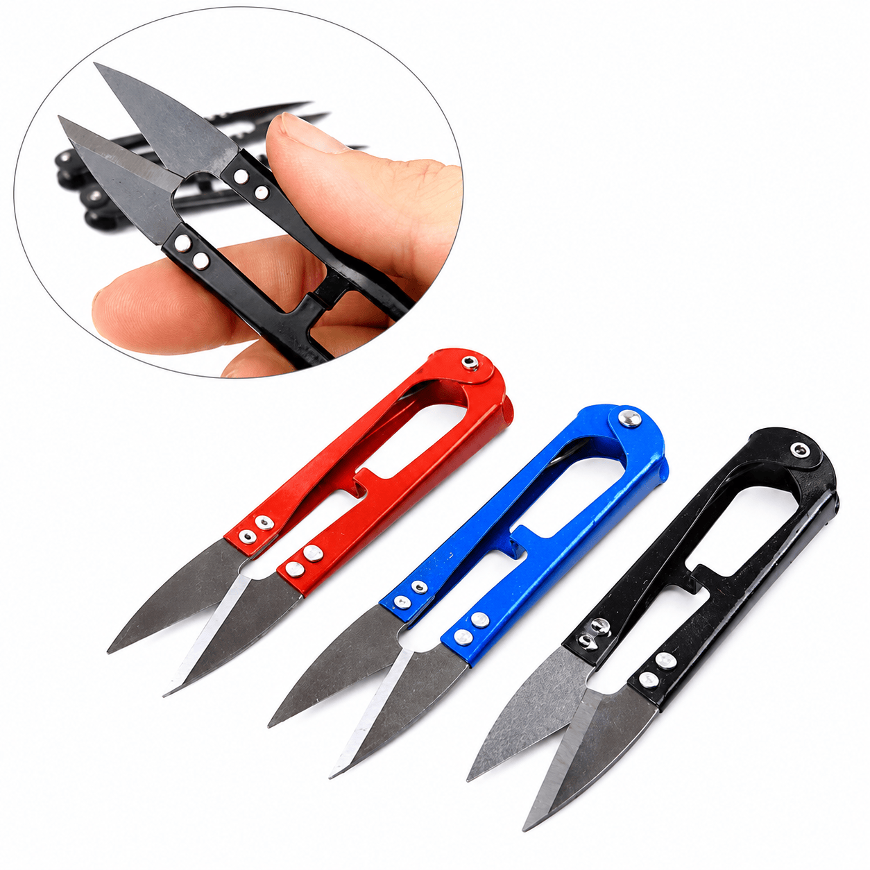 Generic Snipper 3Pcs Sewing Nippers Snips Beading Thread Snippers Trimming Scissors Clippers