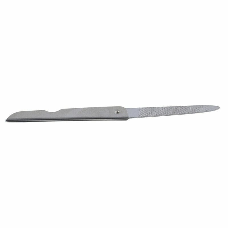 Generic Stainless Steel Dual Sided Metal Nail File Art Pedicure Manicure Tool