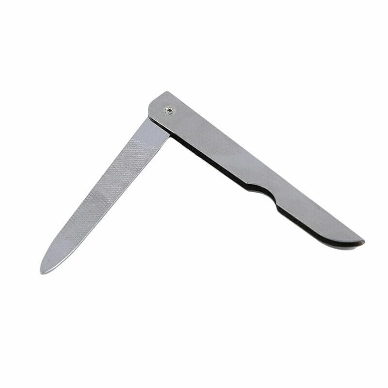 Generic Stainless Steel Dual Sided Metal Nail File Art Pedicure Manicure Tool