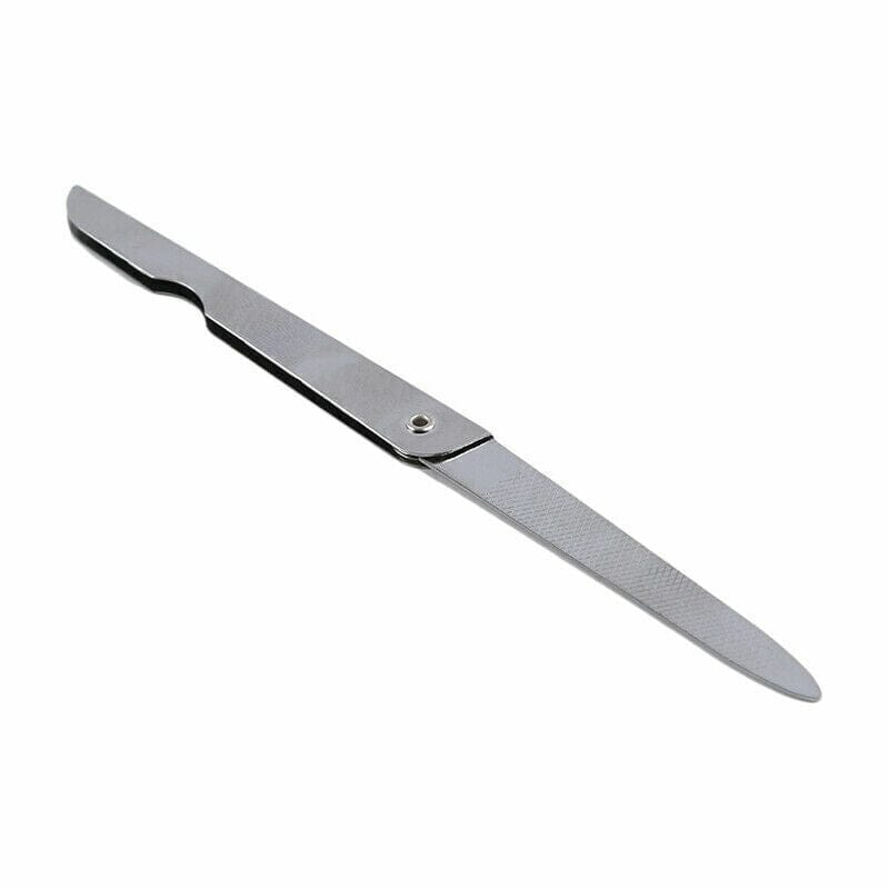 Generic Stainless Steel Dual Sided Metal Nail File Art Pedicure Manicure Tool