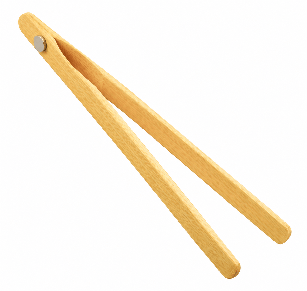 Generic Tongs Bamboo Teaware Tea Clips Wood Toast Tongs Wooden Toaster Bagel Magnet 20.5cm