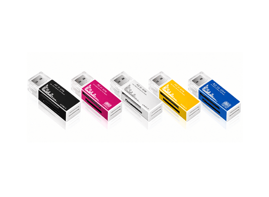 Generic USB 2.0 All in 1 Multi Memory Card Reader For Micro SD SDHC TF M2 MMC