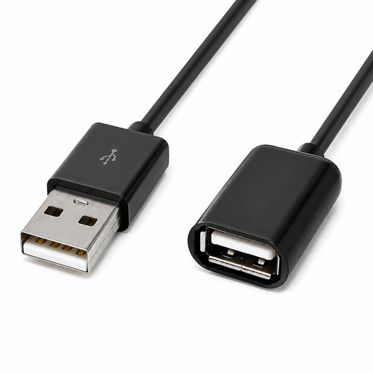 Generic USB Extension Data Cable 2.0 A Male to A Female Long Cord for MacBook Computer B