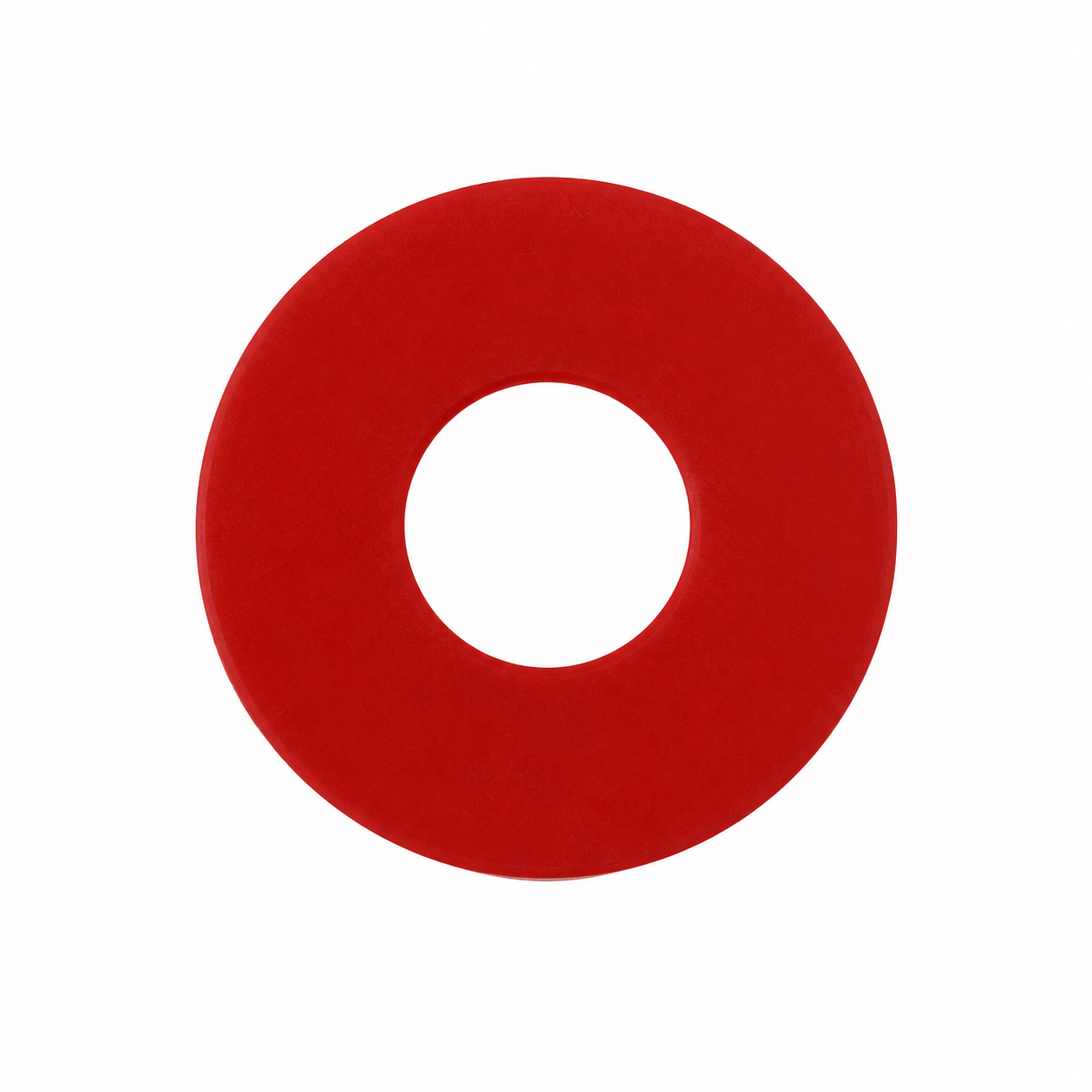 Generic Washers 1x Red Latex Cistern Seating Washer Rubber Water Pan 97x147x25mm