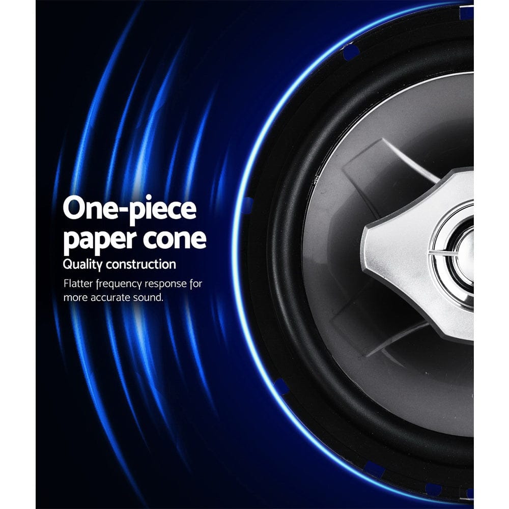 Giantz Audio & Video > Speakers > Audio Speakers Giantz Set of 2 6.5inch LED Light Car Speakers