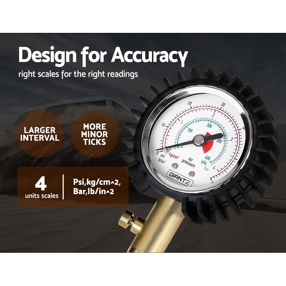 Giantz Auto Accessories > Auto Accessories Others > Automotive Gauges Giantz 4X4 4WD Gauge Valve Rapid Tyre/Tire Deflator