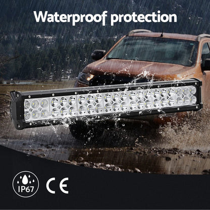 Giantz Auto Accessories > Auto Accessories Others > Automotive Lights Giantz LED Driving Light 20 Inch Flood Spot Light Bar Driving Lamp Offroad Truck