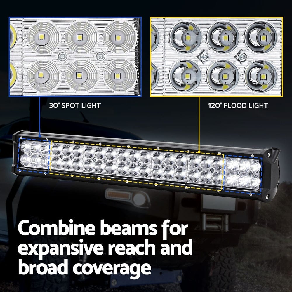 Giantz Auto Accessories > Auto Accessories Others > Automotive Lights Giantz LED Driving Light 20 Inch Flood Spot Light Bar Driving Lamp Offroad Truck