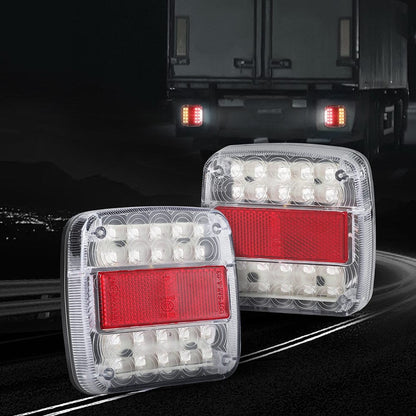 Giantz Auto Accessories > Auto Accessories Others > Automotive Lights Giantz Pair 26 LED Tail Lights Stop Reverse Indicator 12V Ute Trailer Truck