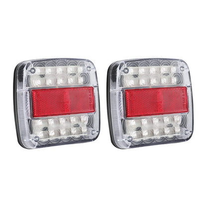 Giantz Auto Accessories > Auto Accessories Others > Automotive Lights Giantz Pair 26 LED Tail Lights Stop Reverse Indicator 12V Ute Trailer Truck