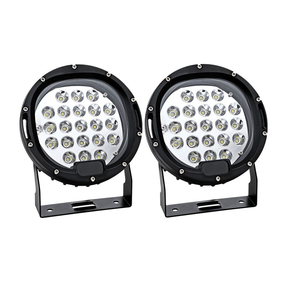 Giantz Auto Accessories > Auto Accessories Others > Automotive Lights Giantz Pair LED Driving Lights 7 Inch Flood Spot Lights Car Truck SUV 12V 24V