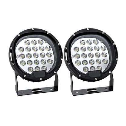 Giantz Auto Accessories > Auto Accessories Others > Automotive Lights Giantz Pair LED Driving Lights 7 Inch Flood Spot Lights Car Truck SUV 12V 24V