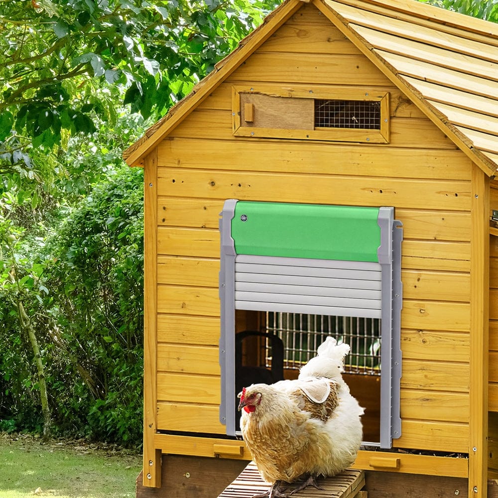 Giantz Auto Accessories > Auto Accessories Others > Automotive Repair & Speciality Tools Giantz Automatic Chicken Coop Door Opener Cage Closer Timer Light Sensor