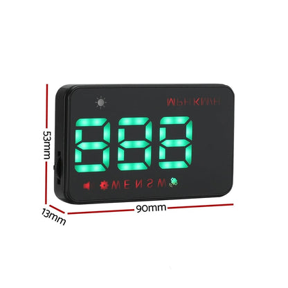 Giantz Auto Accessories > Auto Accessories Others > Automotive Repair & Speciality Tools Giantz Universal Car Digital GPS Speedometer HUD Display Overspeed Warning Alarm 2 Modes