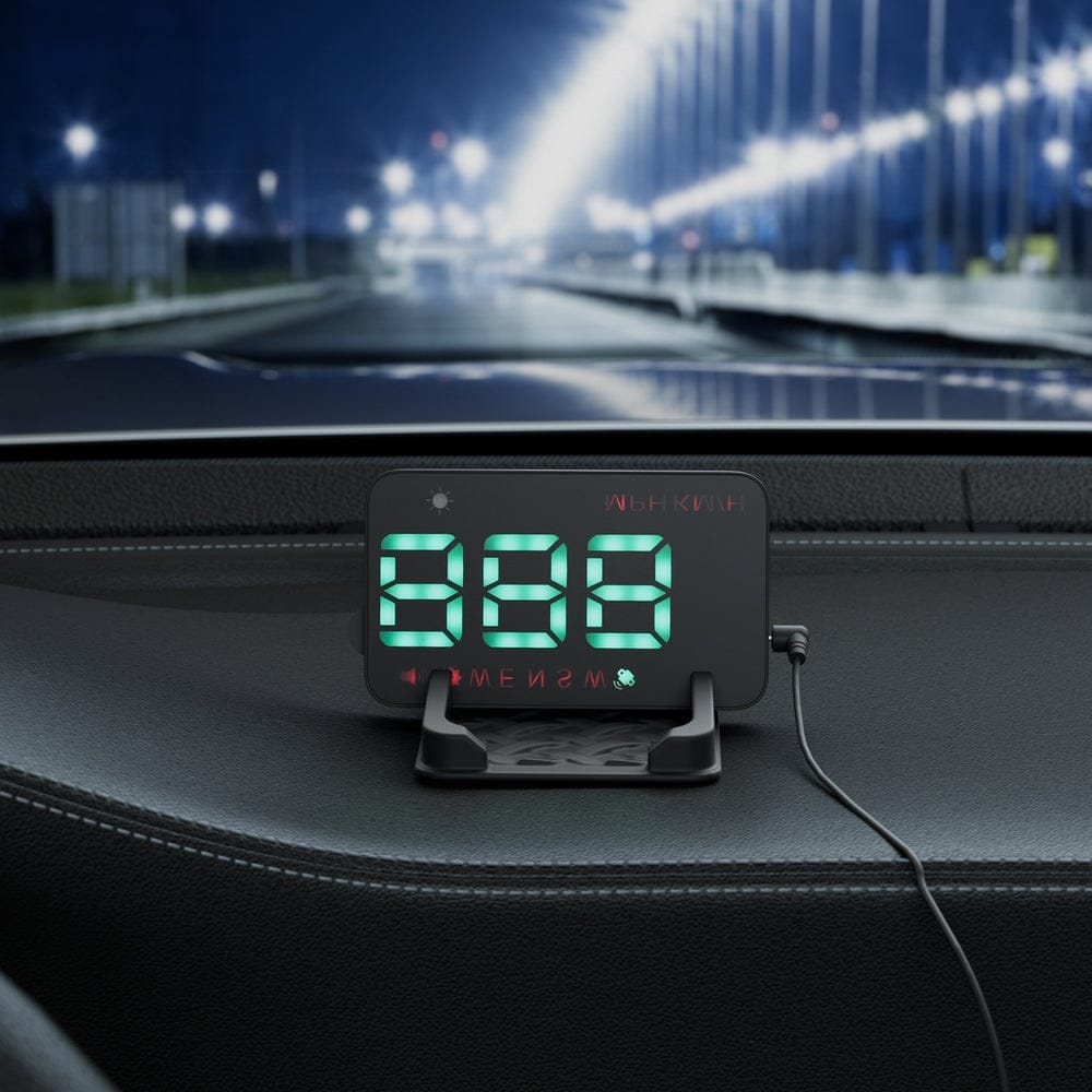 Giantz Auto Accessories > Auto Accessories Others > Automotive Repair & Speciality Tools Giantz Universal Car Digital GPS Speedometer HUD Display Overspeed Warning Alarm 2 Modes