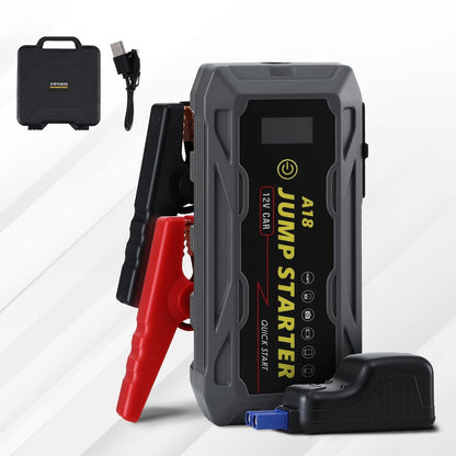 Giantz Electronics > Battery Chargers & Power > Power Banks & Chargers Giantz 2000A Portable Car Jump Starter 12V Lithium Battery Booster Pack Power Bank & Jumper Cables