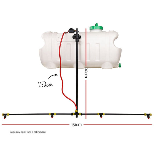 Giantz Home & Garden > Garden Tools > Herbicides Giantz Weed Sprayer 1.5M Boom 70/ 100L Garden Spray