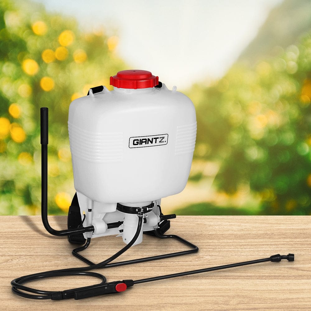 Giantz Home & Garden > Garden Tools > Herbicides Giantz Weed Sprayer 15L Knapsack Backpack Plastic