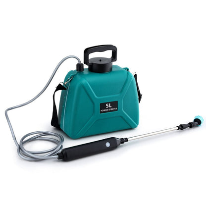 Giantz Home & Garden > Garden Tools > Herbicides Giantz Weed Sprayer Garden Sprayer USB Charging Electric Shoulder Sprayer 5L
