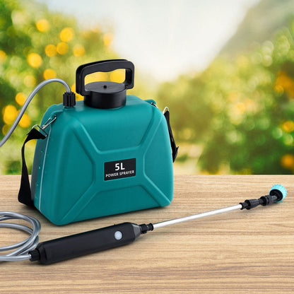 Giantz Home & Garden > Garden Tools > Herbicides Giantz Weed Sprayer Garden Sprayer USB Charging Electric Shoulder Sprayer 5L