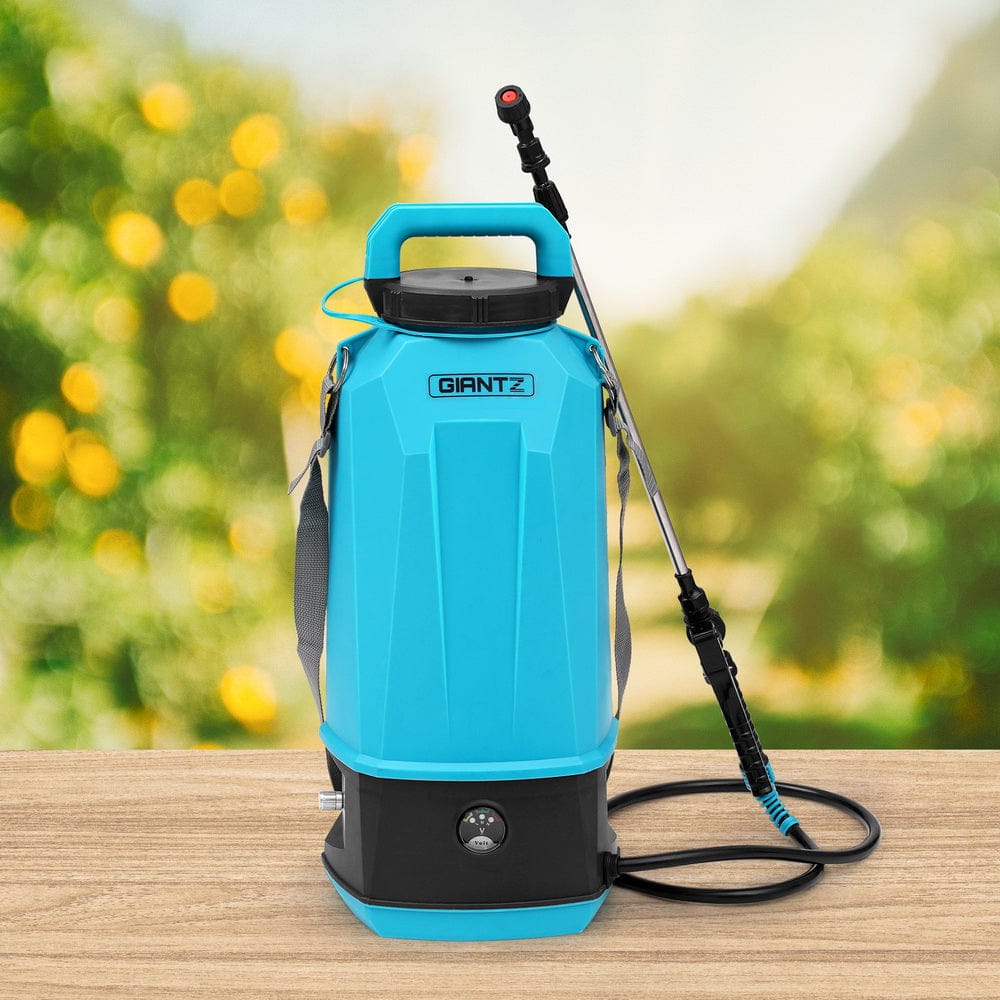 Giantz Home & Garden > Garden Tools > Herbicides Giantz Weed Sprayer Pressure 8L Shoulder Pesticide