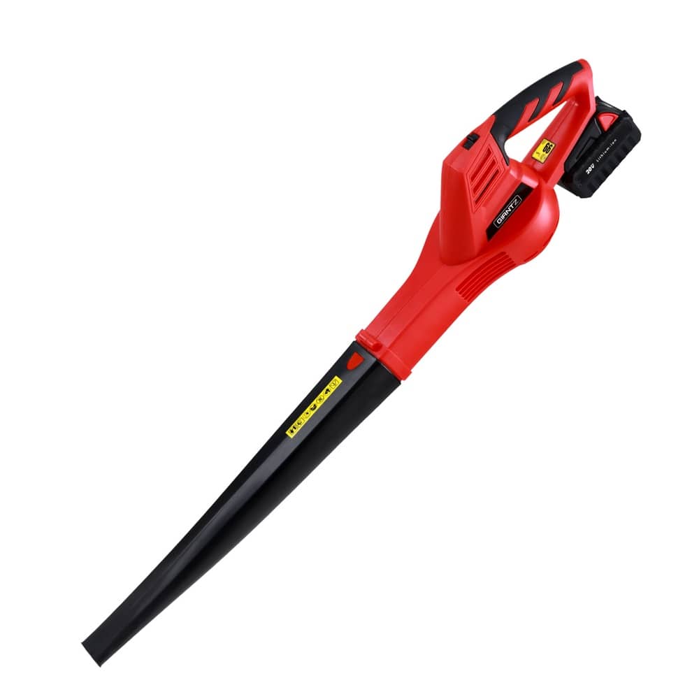 Giantz Home & Garden > Garden Tools > Leaf Blowers Giantz 20V Cordless Leaf Blower 12000RPM Powerful Garden Electric Lawn Cleaner