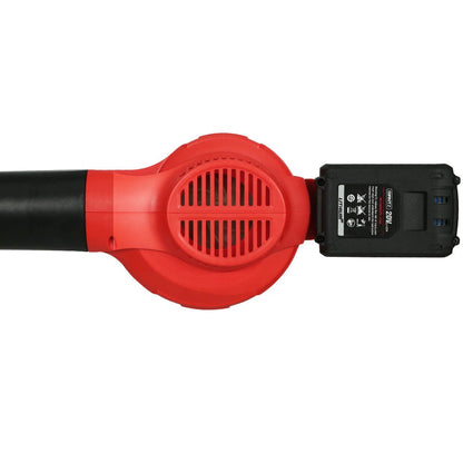 Giantz Home & Garden > Garden Tools > Leaf Blowers Giantz 20V Cordless Leaf Blower Garden Lithium Battery Electric Nozzles 2-Speed