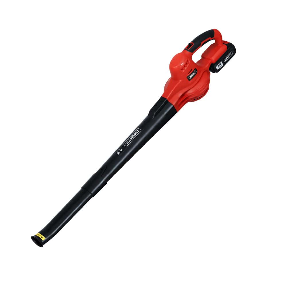 Giantz Home & Garden > Garden Tools > Leaf Blowers Giantz 20V Cordless Leaf Blower Garden Lithium Battery Electric Nozzles 2-Speed