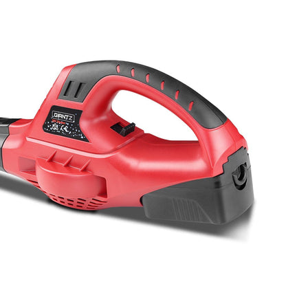 Giantz Home & Garden > Garden Tools > Leaf Blowers Giantz 20V Cordless Leaf Blower Garden Lithium Electric Battery Nozzles 2-Speed