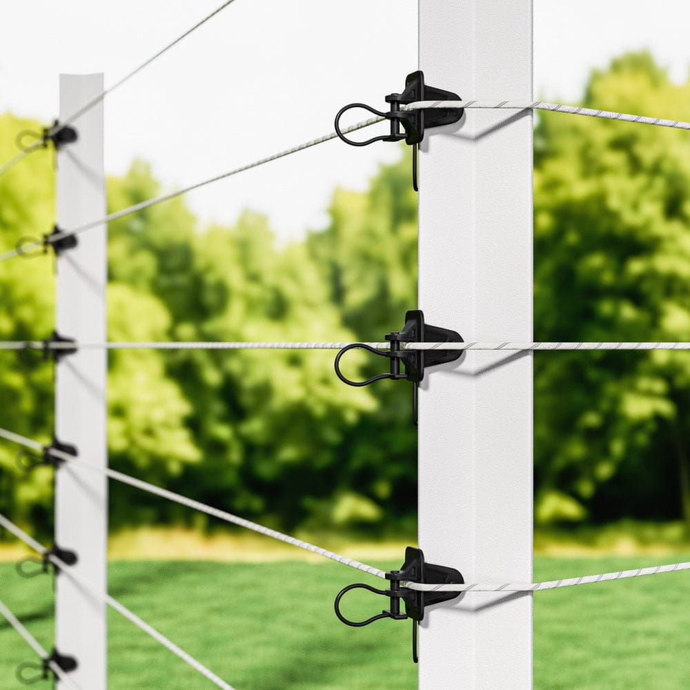 Giantz Home & Garden > Gate Openers > Fence & Gate Accessories Giantz Electric Fence Insulators 200pcs Pinlock Black